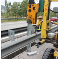 baixo preço de aço laminado a quente ou aço galvanizado viga guarda-corpo da estrada